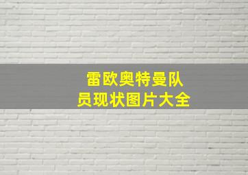 雷欧奥特曼队员现状图片大全