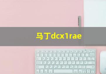 马丁dcx1rae