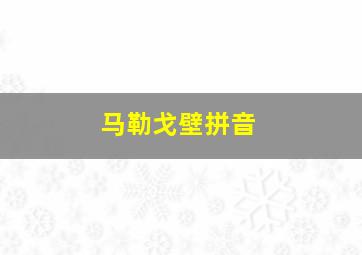 马勒戈壁拼音