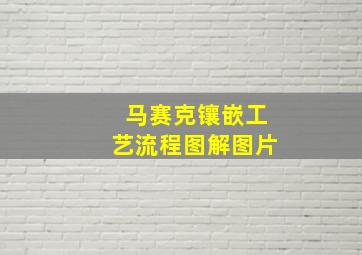 马赛克镶嵌工艺流程图解图片