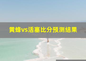 黄蜂vs活塞比分预测结果